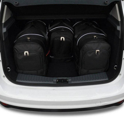 Kjust Kjust Reistassenset voor Ford C-Max 2010-2019 - Set van 4 Tassen met 2 Roltassen en 2 Sporttassen Harvest Automotive 2