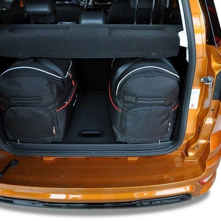 Kjust Kjust Reistassenset voor Ford Ecosport 2018-2023 - Set van 3 Tassen met 2 Roltassen en 1 Sporttas Harvest Automotive 2
