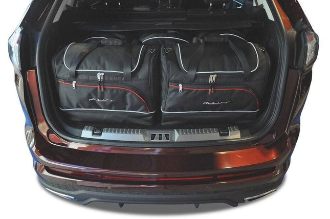 Kjust Kjust Reistassenset voor Ford Edge 2016-2019 - Set van 5 Tassen met 3 Roltassen en 2 Sporttassen Harvest Automotive 1