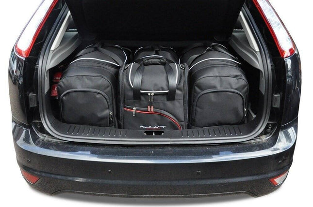 Kjust Kjust Reistassenset voor Ford Focus 5-deurs 2008-2011 - Set van 4 Tassen met 2 Roltassen en 2 Sporttassen Harvest Automotive 1