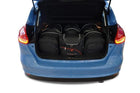 Kjust Kjust Reistassenset voor Ford Focus 5-deurs 2011-2018 - Set van 4 Tassen met 2 Roltassen 1 Sporttas en 1 Vliegtuigtas Harvest Automotive 1