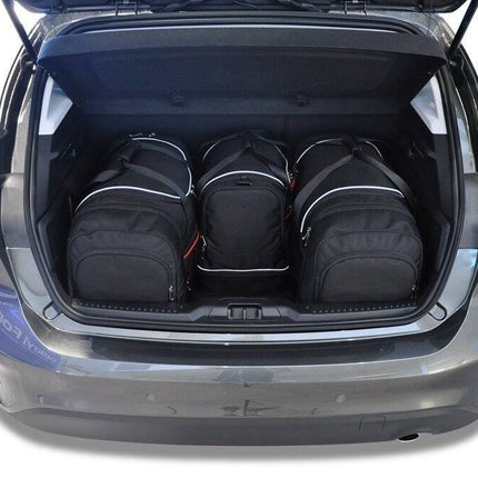 Kjust Kjust Reistassenset voor Ford Focus 5-deurs vanaf 2018 - Set van 4 Tassen met 2 Roltassen 1 Sporttas en 1 Vliegtuigtas Harvest Automotive 2