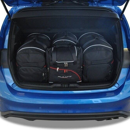 Kjust Kjust Reistassenset voor Ford Focus 5-deurs vanaf 2018 - Set van 4 Tassen met 2 Roltassen 1 Sporttas en 1 Vliegtuigtas Harvest Automotive 1