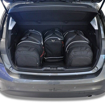 Kjust Kjust Reistassenset voor Ford Focus 5-deurs vanaf 2018 - Set van 4 Tassen met 2 Roltassen en 2 Sporttassen Harvest Automotive 2