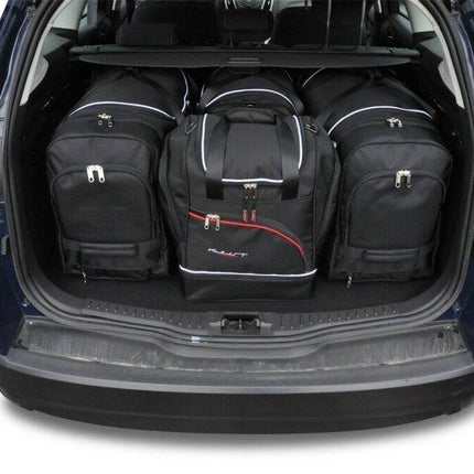Kjust Kjust Reistassenset voor Ford Focus Wagon 2011-2018 - Set van 4 Tassen met 2 Roltassen en 2 Sporttassen Harvest Automotive 1