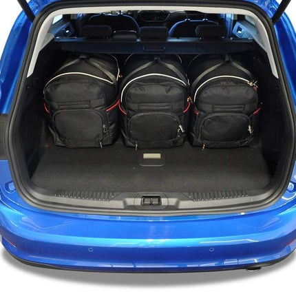Kjust Kjust Reistassenset voor Ford Focus Wagon vanaf 2018 - Set van 5 Tassen met 3 Roltassen en 2 Sporttassen Harvest Automotive 3