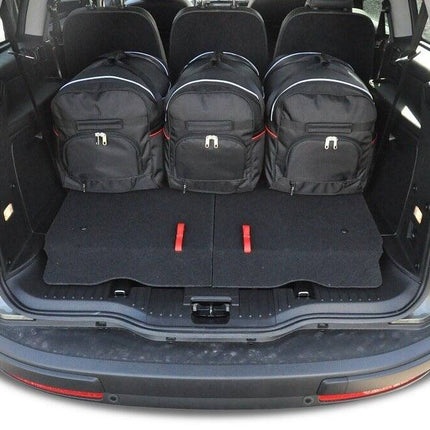 Kjust Kjust Reistassenset voor Ford Galaxy 2010-2015 - Set van 5 Tassen met 3 Roltassen en 2 Sporttassen Harvest Automotive 2