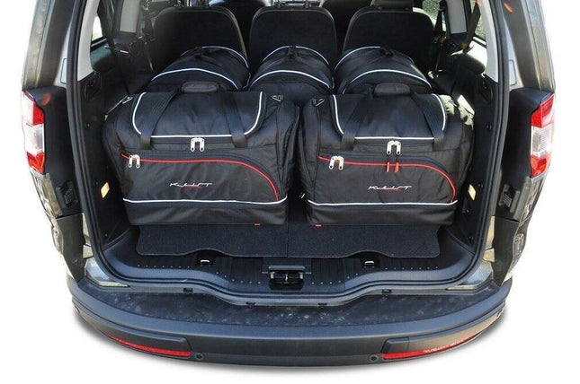 Kjust Kjust Reistassenset voor Ford Galaxy 2010-2015 - Set van 5 Tassen met 3 Roltassen en 2 Sporttassen Harvest Automotive 1