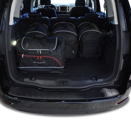 Kjust Kjust Reistassenset voor Ford Galaxy 2015-2018 - Set van 5 Tassen met 3 Roltassen en 2 Sporttassen Harvest Automotive 2