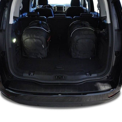 Kjust Kjust Reistassenset voor Ford Galaxy 2015-2018 - Set van 5 Tassen met 3 Roltassen en 2 Vliegtuigtassen Harvest Automotive 4