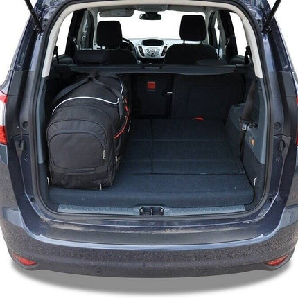 Kjust Kjust Reistassenset voor Ford Grand C-Max 2010-2015 - Set van 4 Tassen met 2 Roltassen en 2 Sporttassen Harvest Automotive 6