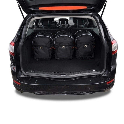 Kjust Kjust Reistassenset voor Ford Mondeo stationwagen 2007-2014 - Set van 5 Tassen met 3 Roltassen en 2 Sporttassen Harvest Automotive 2