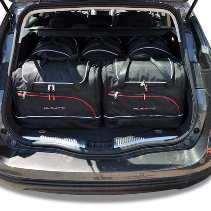 Kjust Kjust Reistassenset voor Ford Mondeo stationwagen 2014-2022 - Set van 5 Tassen met 3 Roltassen en 2 Sporttassen Harvest Automotive 1