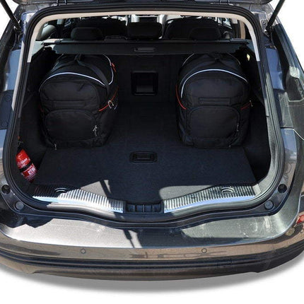 Kjust Kjust Reistassenset voor Ford Mondeo stationwagen 2014-2022 - Set van 5 Tassen met 3 Roltassen en 2 Sporttassen Harvest Automotive 4