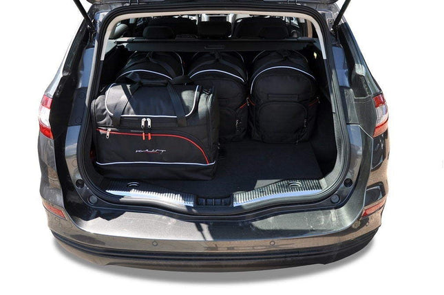 Kjust Kjust Reistassenset voor Ford Mondeo stationwagen 2014-2022 - Set van 5 Tassen met 3 Roltassen en 2 Sporttassen Harvest Automotive 2