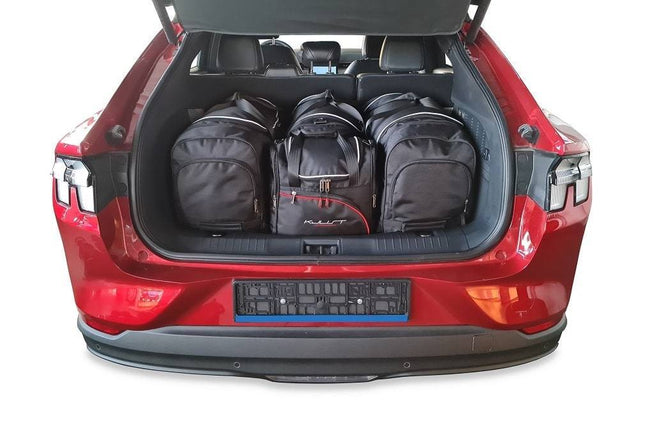 Kjust Kjust Reistassenset voor Ford Mustang Mach-E vanaf 2021 - Set van 4 Tassen met 2 Roltassen en 2 Sporttassen Harvest Automotive 1