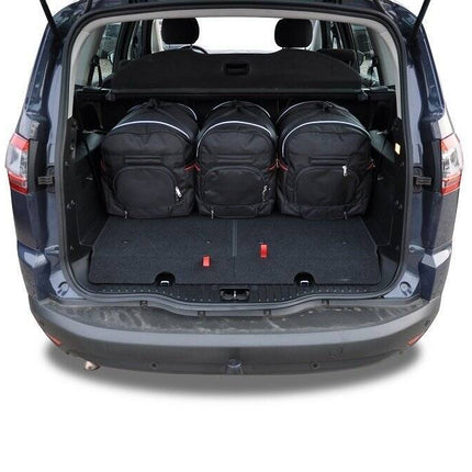 Kjust Kjust Reistassenset voor Ford S-Max 2006-2015 - Set van 5 Tassen met 3 Roltassen en 2 Sporttassen Harvest Automotive 3