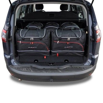 Kjust Kjust Reistassenset voor Ford S-Max 2006-2015 - Set van 5 Tassen met 3 Roltassen en 2 Sporttassen Harvest Automotive 1