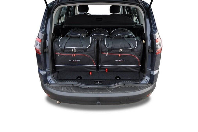 Kjust Kjust Reistassenset voor Ford S-Max 2006-2015 - Set van 5 Tassen met 3 Roltassen en 2 Sporttassen Harvest Automotive 1