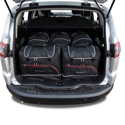 Kjust Kjust Reistassenset voor Ford S-Max 2006-2015 - Set van 5 Tassen met 3 Roltassen en 2 Sporttassen Harvest Automotive 1