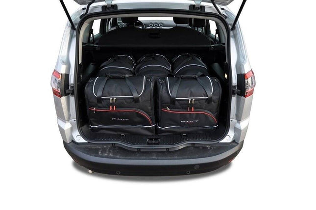 Kjust Kjust Reistassenset voor Ford S-Max 2006-2015 - Set van 5 Tassen met 3 Roltassen en 2 Sporttassen Harvest Automotive 1