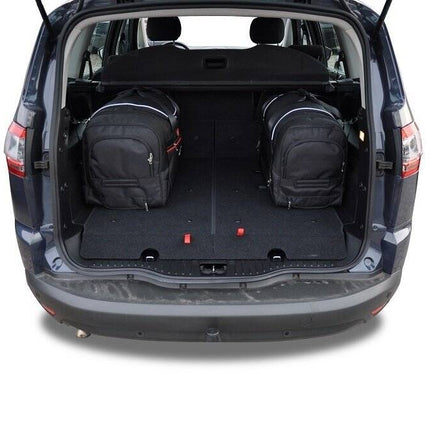 Kjust Kjust Reistassenset voor Ford S-Max 2006-2015 - Set van 5 Tassen met 3 Roltassen en 2 Vliegtuigtassen Harvest Automotive 4