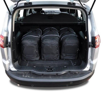 Kjust Kjust Reistassenset voor Ford S-Max 2006-2015 - Set van 5 Tassen met 3 Roltassen en 2 Vliegtuigtassen Harvest Automotive 3