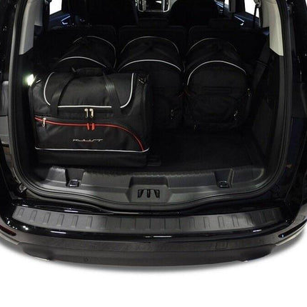 Kjust Kjust Reistassenset voor Ford S-Max 2015-2018 - Set van 5 Tassen met 3 Roltassen en 2 Sporttassen Harvest Automotive 2