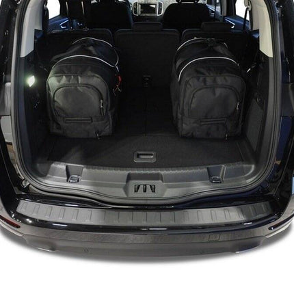 Kjust Kjust Reistassenset voor Ford S-Max 2015-2018 - Set van 5 Tassen met 3 Roltassen en 2 Vliegtuigtassen Harvest Automotive 4