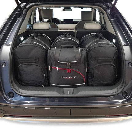Kjust Kjust Reistassenset voor Honda CRV vanaf 2018 - Set van 4 Tassen met 2 Roltassen 1 Sporttas en 1 Vliegtuigtas Harvest Automotive 1