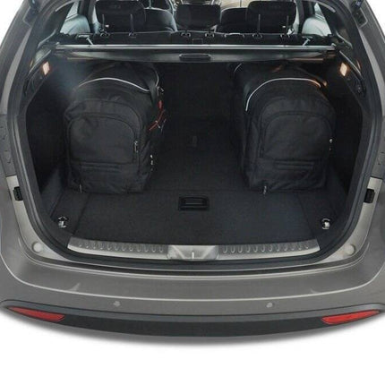 Kjust Kjust Reistassenset voor Hyundai i40 Tourer vanaf 2011 - Set van 5 Tassen met 3 Roltassen en 2 Vliegtuigtassen Harvest Automotive 4