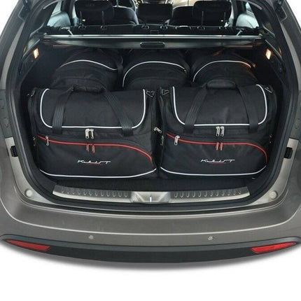 Kjust Kjust Reistassenset voor Hyundai i40 Tourer vanaf 2011 - Set van 5 Tassen met 3 Roltassen en 2 Vliegtuigtassen Harvest Automotive 1