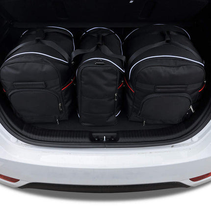 Kjust Kjust Reistassenset voor Hyundai iX20 2011-2019 - Set van 3 Tassen met 2 Roltassen en 1 Vliegtuigtas Harvest Automotive 1