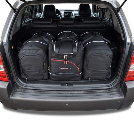 Kjust Kjust Reistassenset voor Hyundai Tucson 2003-2010 - Set van 4 Tassen met 2 Roltassen en 2 Sporttassen Harvest Automotive 1