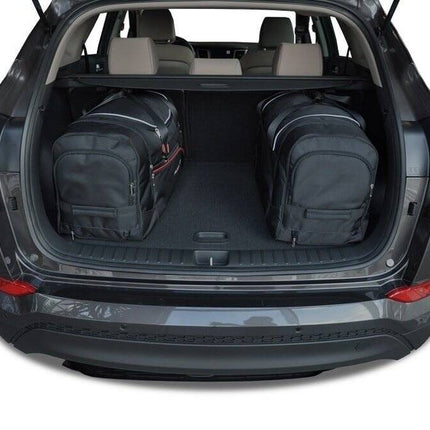 Kjust Kjust Reistassenset voor Hyundai Tucson 2015-2020 - Set van 4 Tassen met 2 Roltassen 1 Sporttas en 1 Vliegtuigtas Harvest Automotive 3