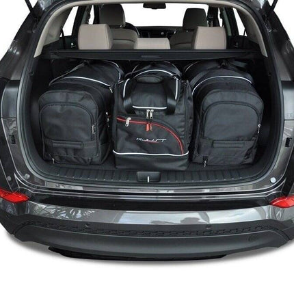 Kjust Kjust Reistassenset voor Hyundai Tucson 2015-2020 - Set van 4 Tassen met 2 Roltassen en 2 Sporttassen Harvest Automotive 1