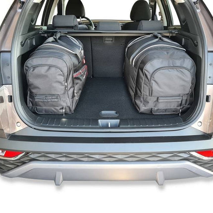Kjust Kjust Reistassenset voor Hyundai Tucson vanaf 2020 - Set van 4 Tassen met 2 Roltassen en 2 Sporttassen Harvest Automotive 3
