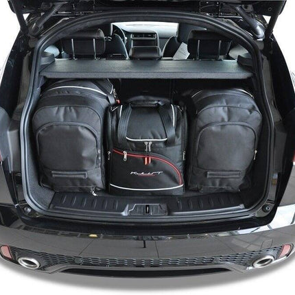 Kjust Kjust Reistassenset voor Jaguar E-Pace vanaf 2018 - Set van 4 Tassen met 2 Roltassen 1 Sporttas en 1 Vliegtuigtas Harvest Automotive 1
