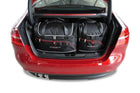 Kjust Kjust Reistassenset voor Jaguar XE Sedan 2014-2024 - Set van 4 Tassen met 2 Roltassen en 2 Vliegtuigtassen Harvest Automotive 1