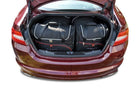 Kjust Kjust Reistassenset voor Jaguar XF 2008-2015 - Set van 4 Tassen met 2 Roltassen en 2 Vliegtuigtassen Harvest Automotive 1