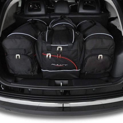Kjust Kjust Reistassenset voor Jeep Compass 2006-2011 - Set van 4 Tassen met 2 Roltassen en 2 Sporttassen Harvest Automotive 1
