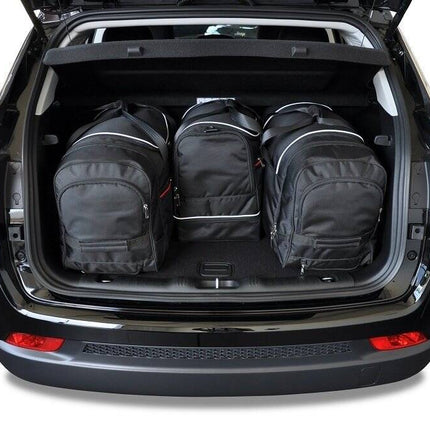 Kjust Kjust Reistassenset voor Jeep Compass 2017-2025 - Set van 4 Tassen met 2 Roltassen 1 Sporttas en 1 Vliegtuigtas Harvest Automotive 2