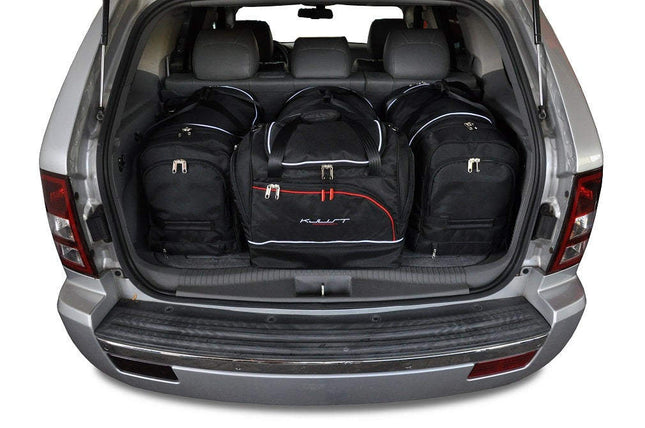 Kjust Kjust Reistassenset voor Jeep Grand Cherokee 2005-2011 - Set van 4 Tassen met 3 Roltassen en 1 Sporttas Harvest Automotive 1