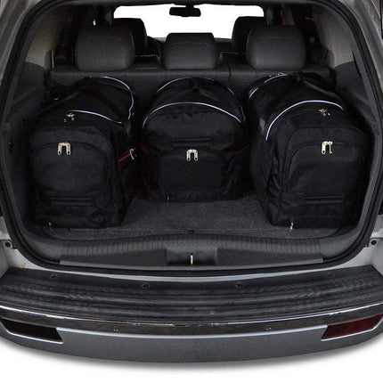 Kjust Kjust Reistassenset voor Jeep Grand Cherokee 2005-2011 - Set van 4 Tassen met 3 Roltassen en 1 Sporttas Harvest Automotive 2