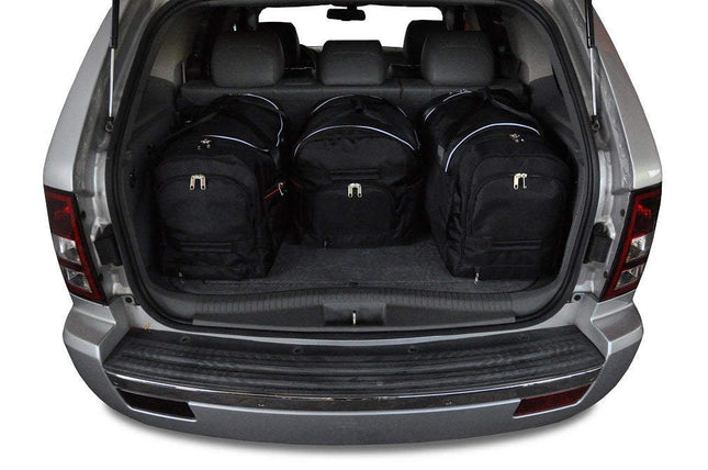 Kjust Kjust Reistassenset voor Jeep Grand Cherokee 2005-2011 - Set van 4 Tassen met 3 Roltassen en 1 Sporttas Harvest Automotive 2
