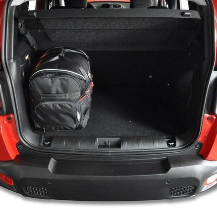 Kjust Kjust Reistassenset voor Jeep Renegade vanaf 2015 - Set van 4 Tassen met 2 Roltassen 1 Sporttas en 1 Vliegtuigtas Harvest Automotive 4