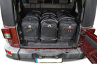 Kjust Kjust Reistassenset voor Jeep Wrangler 2007-2018 - Set van 4 Tassen met 2 Roltassen en 2 Sporttassen Harvest Automotive 1