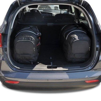 Kjust Kjust Reistassenset voor Kia Ceed Sportswagon 2012-2018 - Set van 4 Tassen met 3 Roltassen en 1 Sporttas Harvest Automotive 3