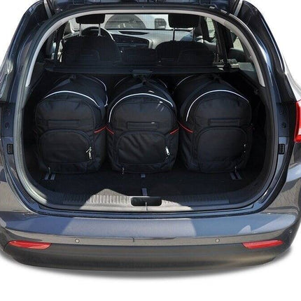 Kjust Kjust Reistassenset voor Kia Ceed Sportswagon 2012-2018 - Set van 5 Tassen met 3 Roltassen en 2 Vliegtuigtassen Harvest Automotive 3