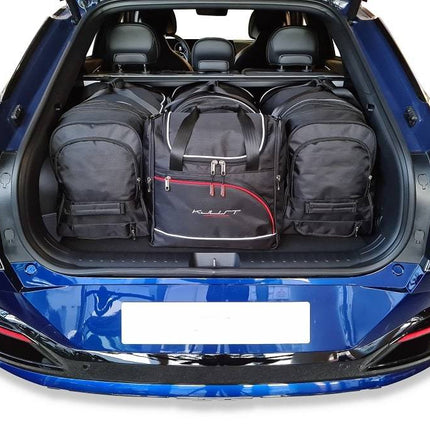 Kjust Kjust Reistassenset voor Kia EV6 vanaf 2021 - Set van 4 Tassen met 3 Roltassen en 1 Vliegtuigtas Harvest Automotive 5